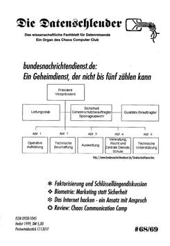 [Datenschleuder 68+69]
