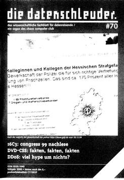 [Datenschleuder 70]